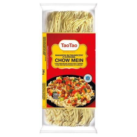 Tao Tao Makaron pszenny błyskawiczny z kurkumą chow mein 200 g (1)