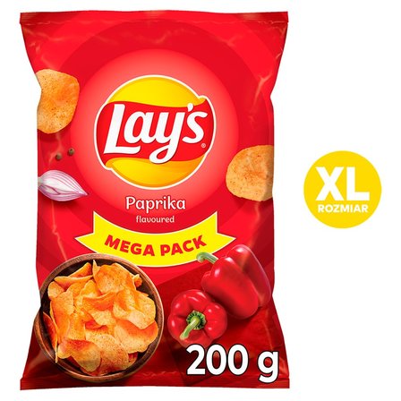 Lay's Chipsy ziemniaczane o smaku papryki 200 g (2)