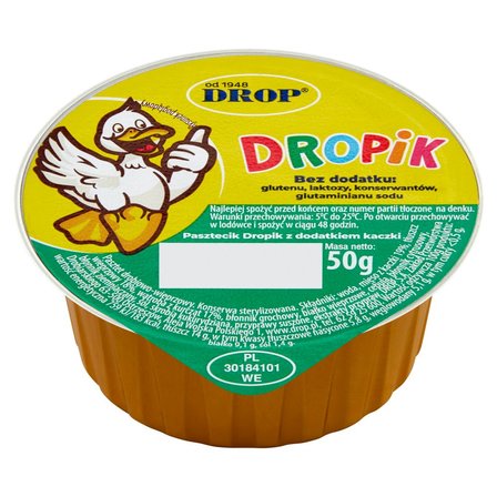 Drop Pasztecik Dropik z dodatkiem kaczki 50 g (2)