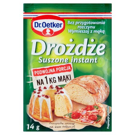 Dr. Oetker Drożdże suszone instant 14 g (1)