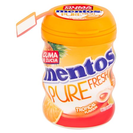 Mentos Pure Fresh Tropical Guma do żucia bez cukru 60 g (30 sztuk) (2)