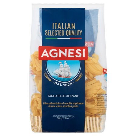 Agnesi Tagliatelle Mezzane Makaron 500 g (1)