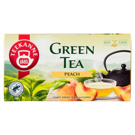 Teekanne Green Tea Peach Aromatyzowana herbata zielona 35 g (20 x 1,75 g) (1)