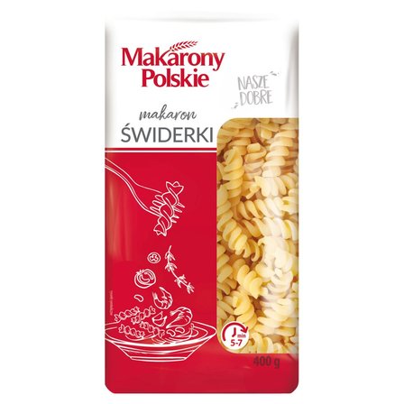 Makarony Polskie Makron świderki 400 g (1)