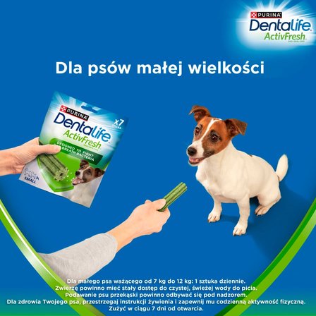 Dentalife ActivFresh Uzupełniająca karma dla psów 115 g (7 sztuk) (9)