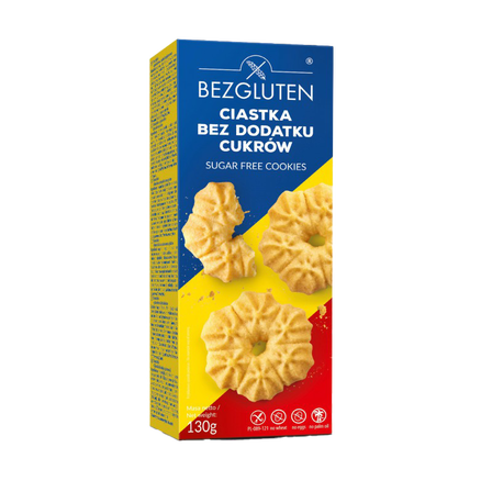 BEZGLUTEN CIASTKA BEZ DODATKU CUKRÓW 130G (1)