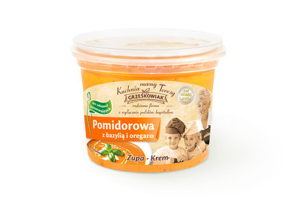 Grześkowiak zupa pomidorowa z bazylią i oregano 450g (1)