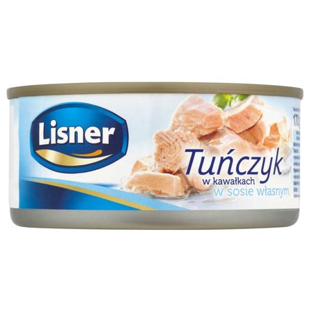 Lisner Tuńczyk w kawałkach w sosie własnym 170 g (1)