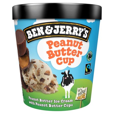 Ben & Jerry's Peanut Butter Cup Lody 465 ml (1)