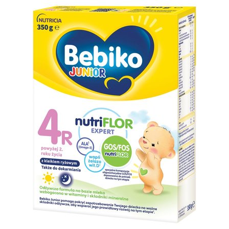 Bebiko Junior 4 Odżywcza formuła na bazie mleka dla dzieci powyżej 2. roku życia 350 g (2)