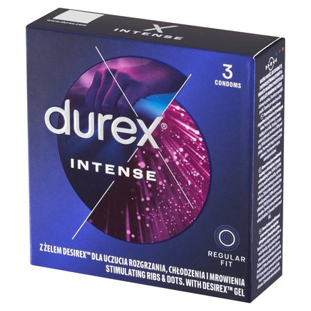 Durex Intense Prezerwatywy 3 sztuki (2)