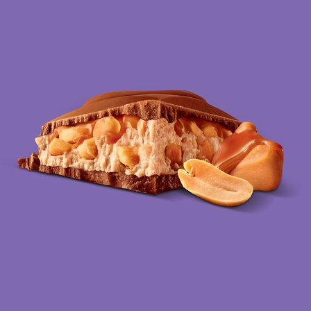 Milka Mmmax Czekolada mleczna z orzeszkami ziemnymi w nadzieniu karmelowym 276 g (2)