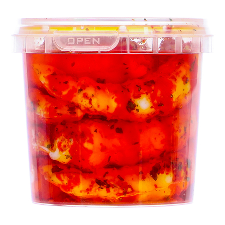 Vici Surimi w kształcie krewetek w oleju o smaku papryczki chilli 320 g (3)