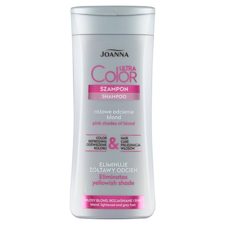 Joanna Ultra Color Szampon różowe odcienie blond 200 ml (1)