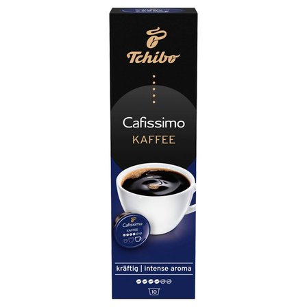 Tchibo Cafissimo Kaffee Intense Aroma Kawa palona mielona w kapsułkach 75 g (10 x 7,5 g) (1)