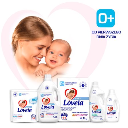 Lovela Baby Hipoalergiczny proszek do prania do kolorów 2,7 kg (27 prań) (3)