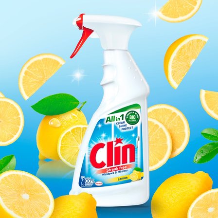 Clin Lemon Płyn do mycia powierzchni szklanych 500 ml (4)