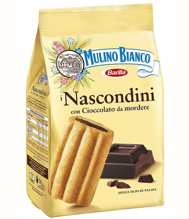 Mulino Bianco Nascondini - ciasteczka z nadzieniem czekoladowym 330g (1)