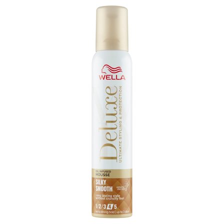 Wella Deluxe Silky Smooth Pianka do włosów 200 ml (1)