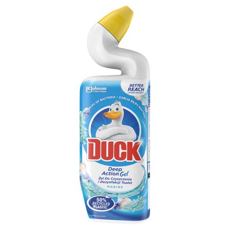 Duck Deep Action Marine Żel do czyszczenia i dezynfekcji toalet 750 ml (1)