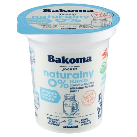 Bakoma Jogurt naturalny 350 g (2)