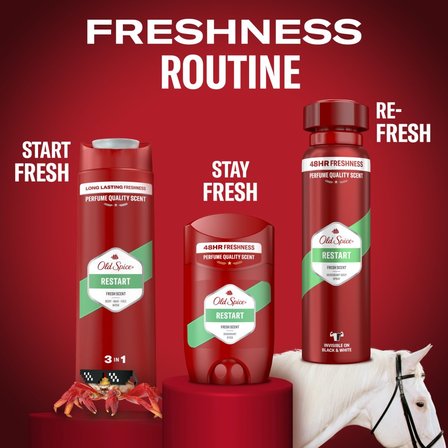 Old Spice Restart Dezodorant W Sztyfcie Dla Mężczyzn 50ml (10)