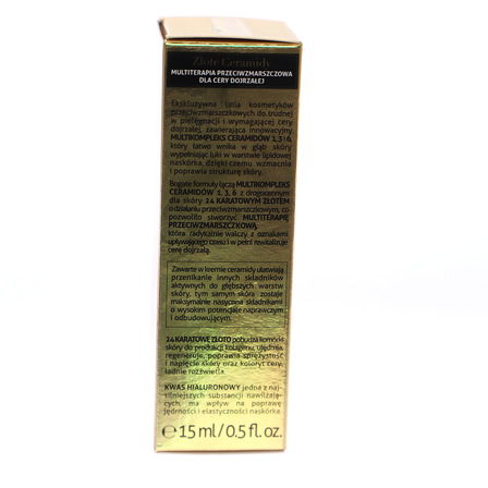 Bielenda Złote Ceramidy Wygładzająco-nawilżający krem przeciwzmarszczkowy pod oczy 15 ml (11)