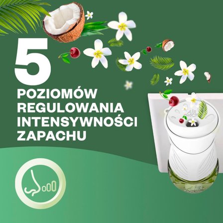 Air Wick Essential Oils Wkład do elektrycznego odświeżacza kokos i kwiat migdałowca 19 ml (4)