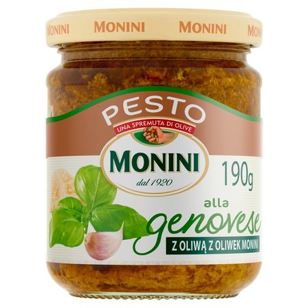 Monini Sos Pesto z bazylią 190 g (3)