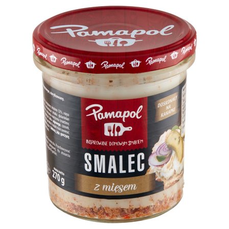 Pamapol Smalec z mięsem 270 g (2)