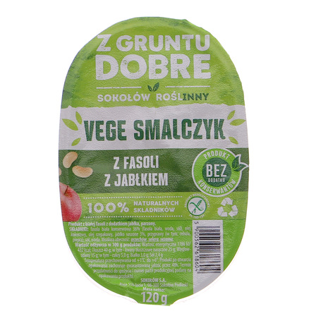 Z gruntu dobre vege smalczyk z fasoli z jabłkiem (1)