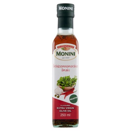 Monini Aromatyzowana oliwa z oliwek pikantna 250 ml (1)