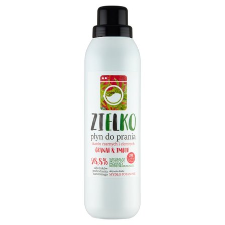 Zielko Płyn do prania tkanin czarnych i ciemnych granat & imbir 1000 ml (1)