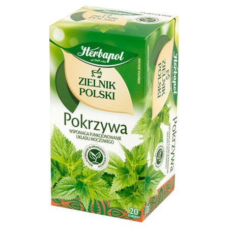 Herbapol Zielnik Polski Herbatka ziołowa pokrzywa 30 g (20 x 1,5 g) (2)