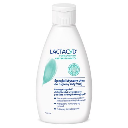 Lactacyd Specjalistyczny płyn do higieny intymnej o właściwościach antybakteryjnych 200 ml (1)