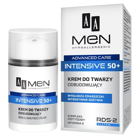 AA Men Advanced Care Intensive 50+ Krem do twarzy odbudowujący 50 ml (3)