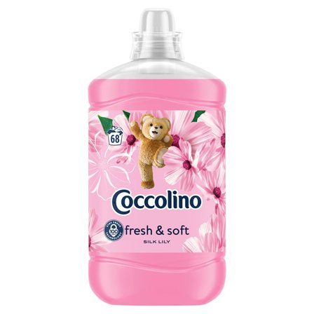 Coccolino Silk Lily Płyn do płukania tkanin koncentrat 1700 ml (68 prań) (1)