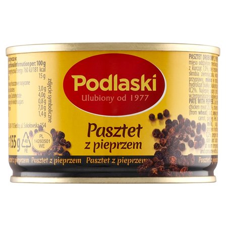 Podlaski Pasztet z pieprzem 155 g (1)