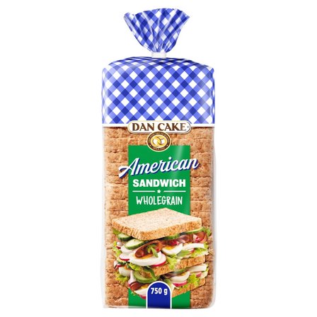 Dan Cake American Toast XXL Chleb pszenny pełnoziarnisty 750 g (1)