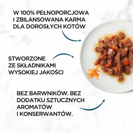 Gourmet Perle Karma dla kotów mini fileciki w sosie z wołowiną i marchewką 85 g (4)