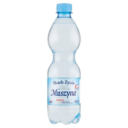 Muszyna Skarb Życia Naturalna woda mineralna wysokozmineralizowana lekko gazowana 500 ml (1)