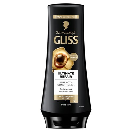 Gliss Ultimate Repair Regenerująca odżywka do włosów mocno zniszczonych i suchych 200 ml (1)