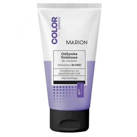 Marion Color Esperto fioletowa odżywka do włosów farbowanych blond 150ml (1)