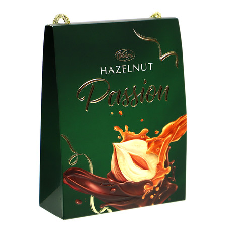 Vobro Hazelnut Passion Praliny nadziewane kremem orzechowym i z orzechem laskowym 182 g (11)