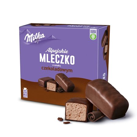 Milka Alpejskie Mleczko Pianka o smaku czekoladowym 330 g (2)