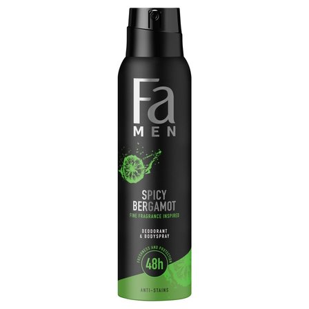 Fa Men Spicy Bergamot Dezodorant i spray do ciała 150 ml (1)