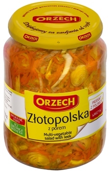 ORZECH SAŁATKA ZŁOTOPOLSKA Z PORA 680G (1)