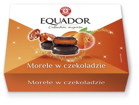 Wiodąca marka morele w czekoladzie 200g (1)