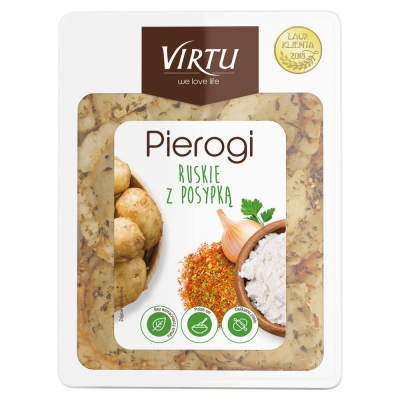 Virtu Pierogi ruskie z posypką 400 g (1)