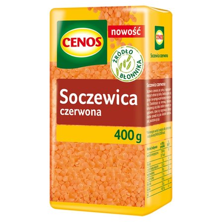 Cenos Soczewica czerwona 400 g (2)